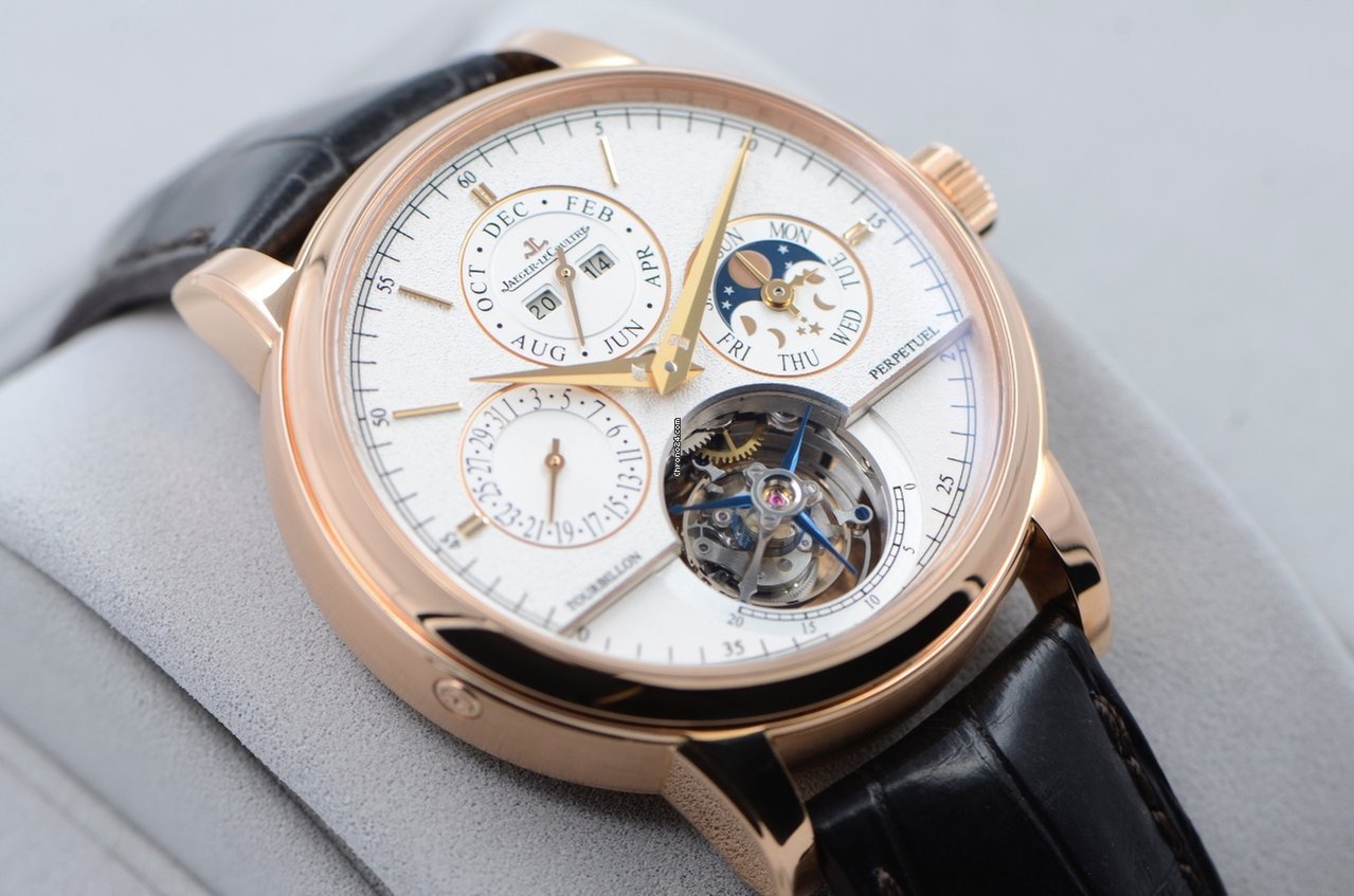 IMG_9081 Jaeger-LeCoultre Master Grande Tradition Mens watch Unisex Automatic Rose gold Q5042520 Replica 8