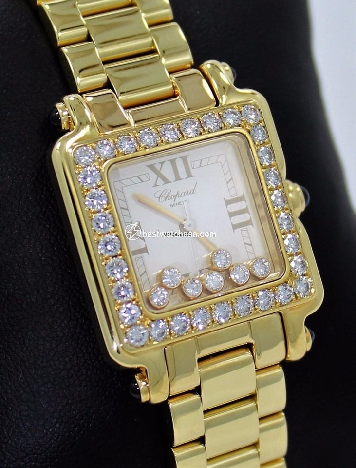 Chopard Happy Sport Womens watch Quartz Yellow gold 27 6770