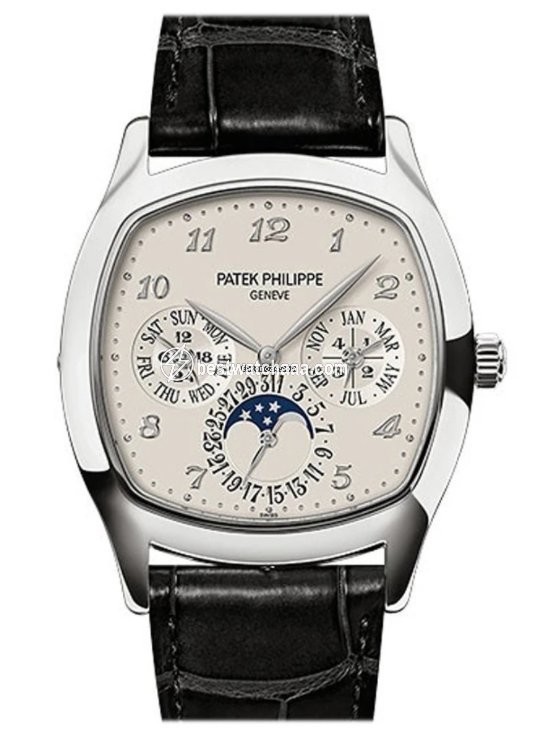 Patek Philippe Perpetual Calendar Mens watch Unisex Automatic White gold 5940G-001
