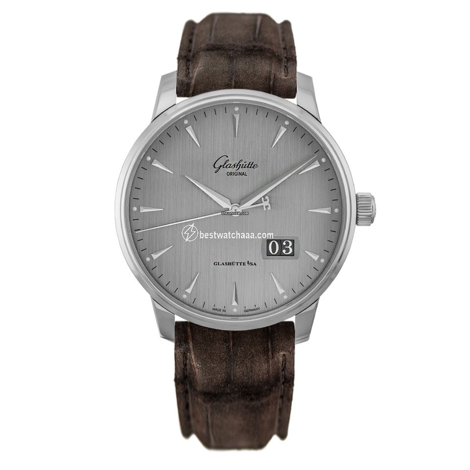 Glash��tte Original Senator Excellence Mens watch Unisex Automatic Steel 1-36-03-03-02-02 or 36-03-03-02-02
