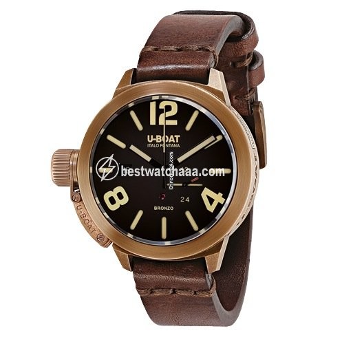 U-Boat Classico Mens watch Unisex Automatic Bronze 8104