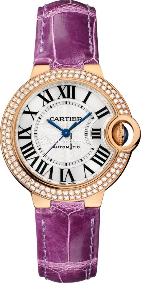 Cartier Ballon Bleu 33mm Womens watch Automatic Rose gold WE902066
