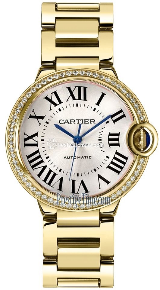 Cartier Ballon Bleu 36mm Womens watch Automatic Yellow gold wjbb0043