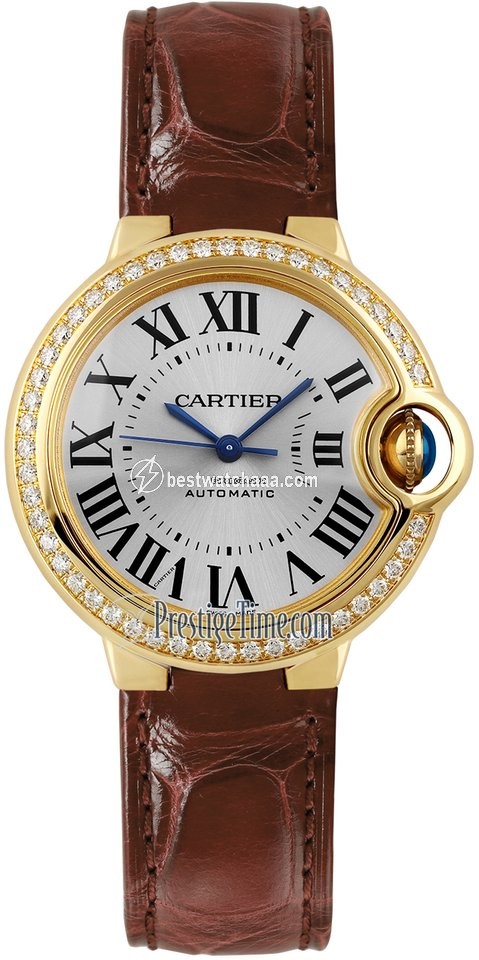 Cartier Ballon Bleu 33mm Womens watch Automatic Yellow gold wjbb0040