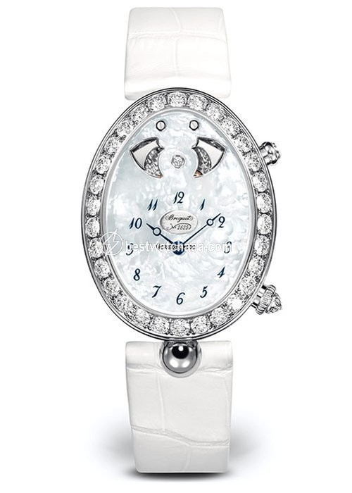 Breguet Reine de Naples Womens watch Automatic White gold 8978BB 58 974 D00D