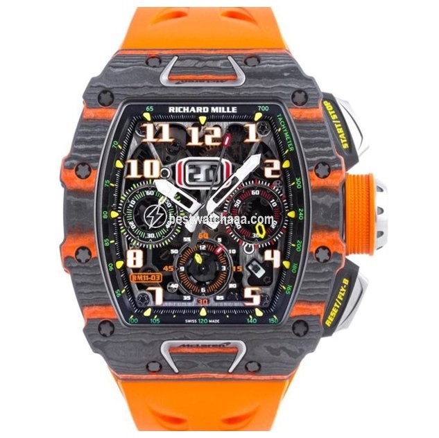 Richard Mille RM 011 Mens watch Unisex Automatic Carbon RM11-03 CA-FQ