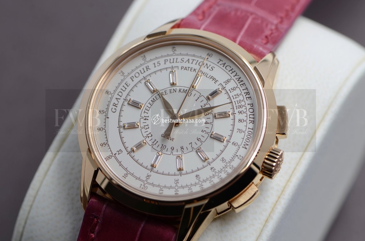 Patek Philippe Chronograph Womens watch Automatic Rose gold 4675R-001