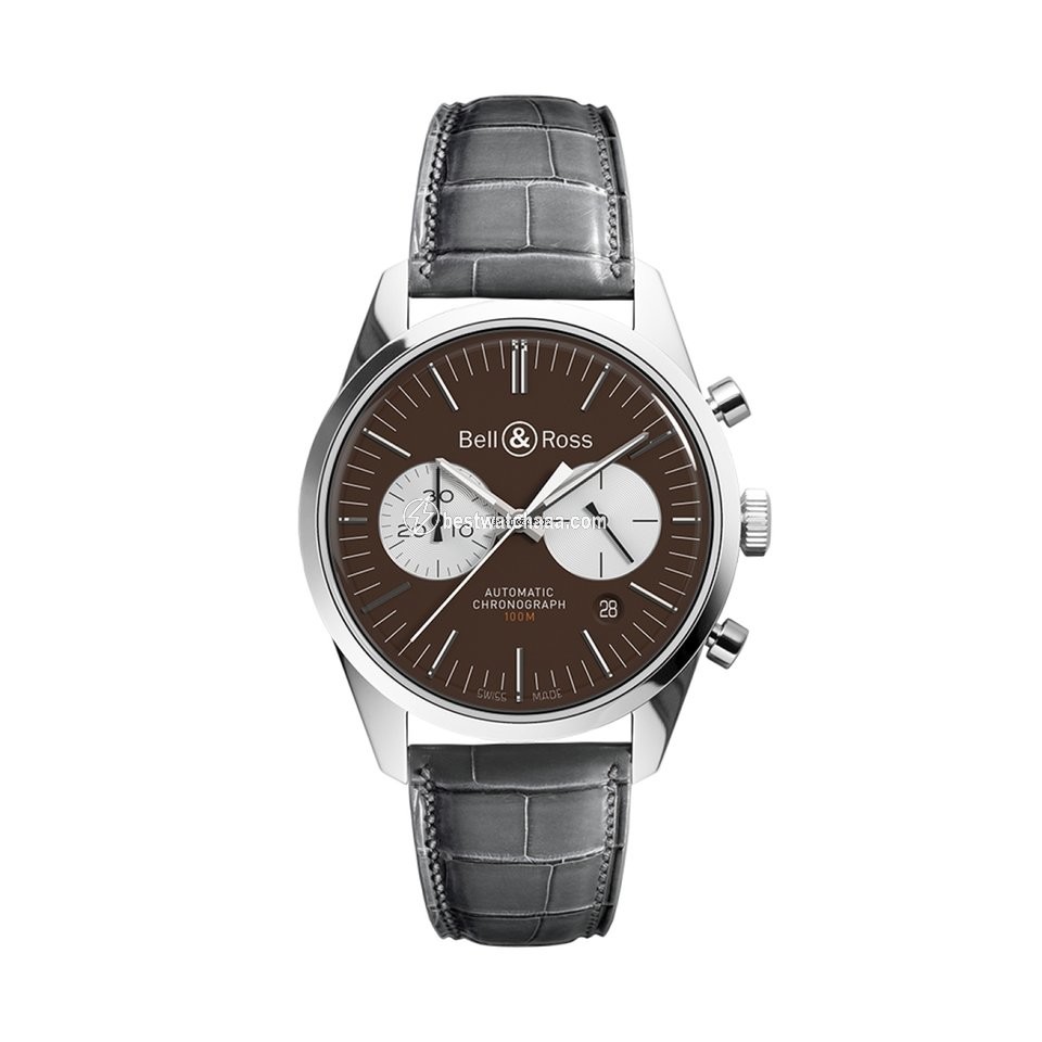 Bell & Ross Vintage Mens watch Unisex Automatic Steel BRG126BRNST SCR2