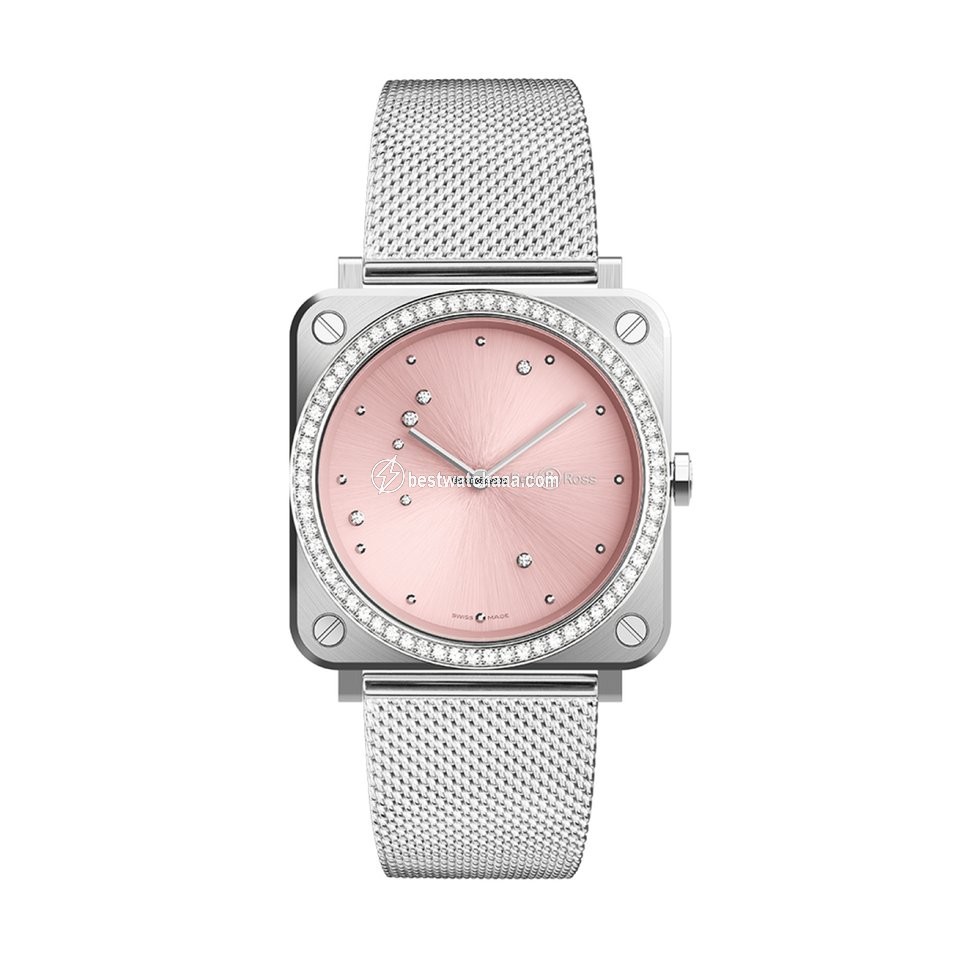 Bell & Ross BR S Womens watch Quartz Steel BRSEPSTLGD SST