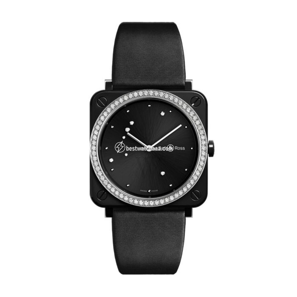 Bell & Ross BR S Womens watch Quartz Ceramic BRSEBLCE SCA