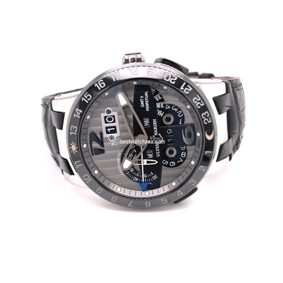 Ulysse Nardin El Toro  Black Toro Mens watch Unisex Automatic Platinum 329-00