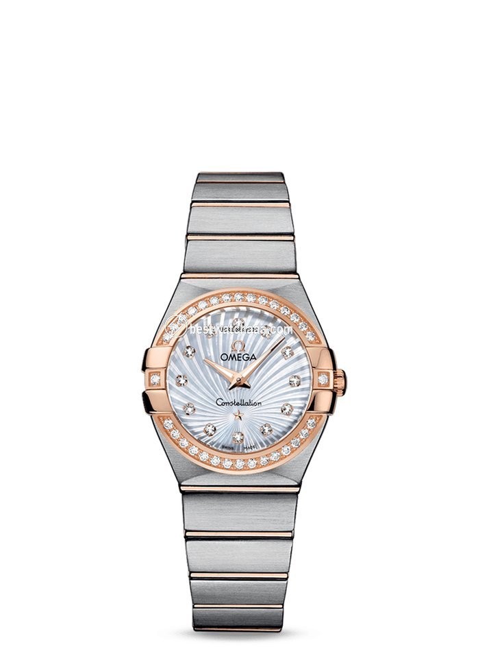 Omega Constellation Quartz Womens watch Quartz Gold Steel 123.25.27.60.55.002