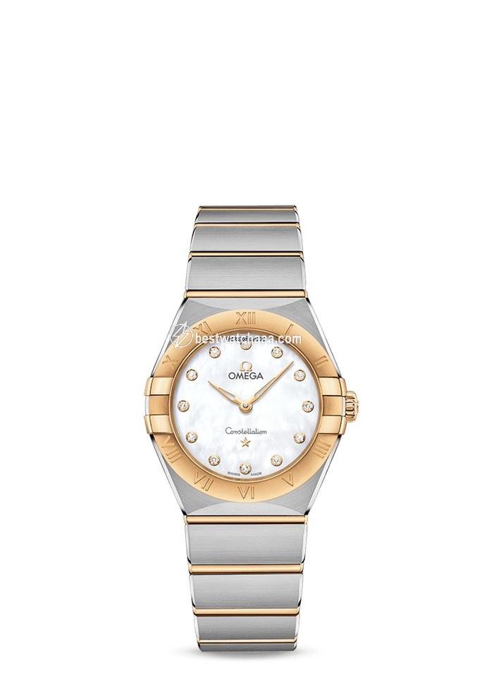 Omega Constellation Womens watch Quartz Gold Steel 131.20.28.60.55.002