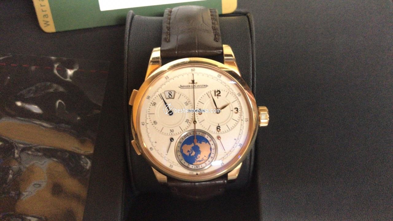 Jaeger-LeCoultre Duometre Mens watch Unisex Manual winding Rose gold 6062520