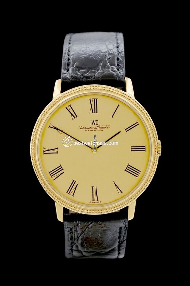 IWC Mens watch Unisex Manual winding Yellow gold 2006
