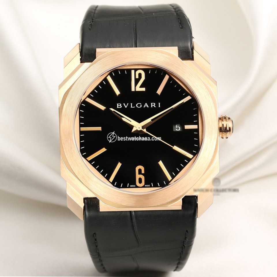 Bulgari Octo Mens watch Unisex Automatic Rose gold BGOP41