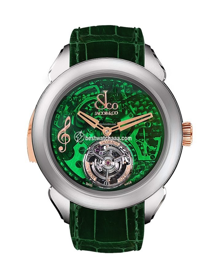 Jacob & Co. Mens watch Unisex Automatic Titanium PT510.40.NS.PG.A
