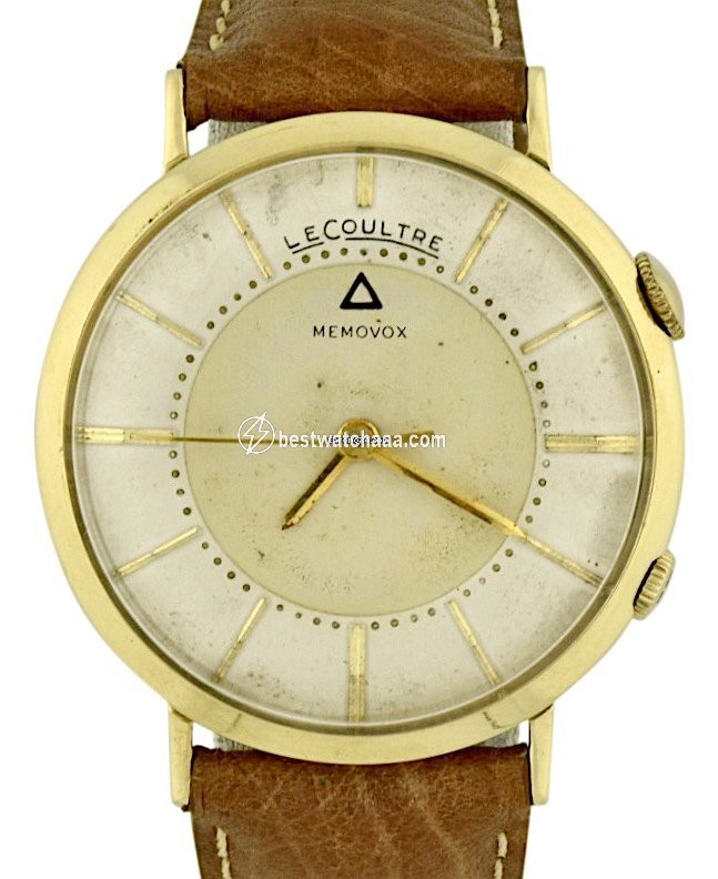Jaeger-LeCoultre Mens watch Unisex Manual winding Gold Steel Lecoultre memovox 3514