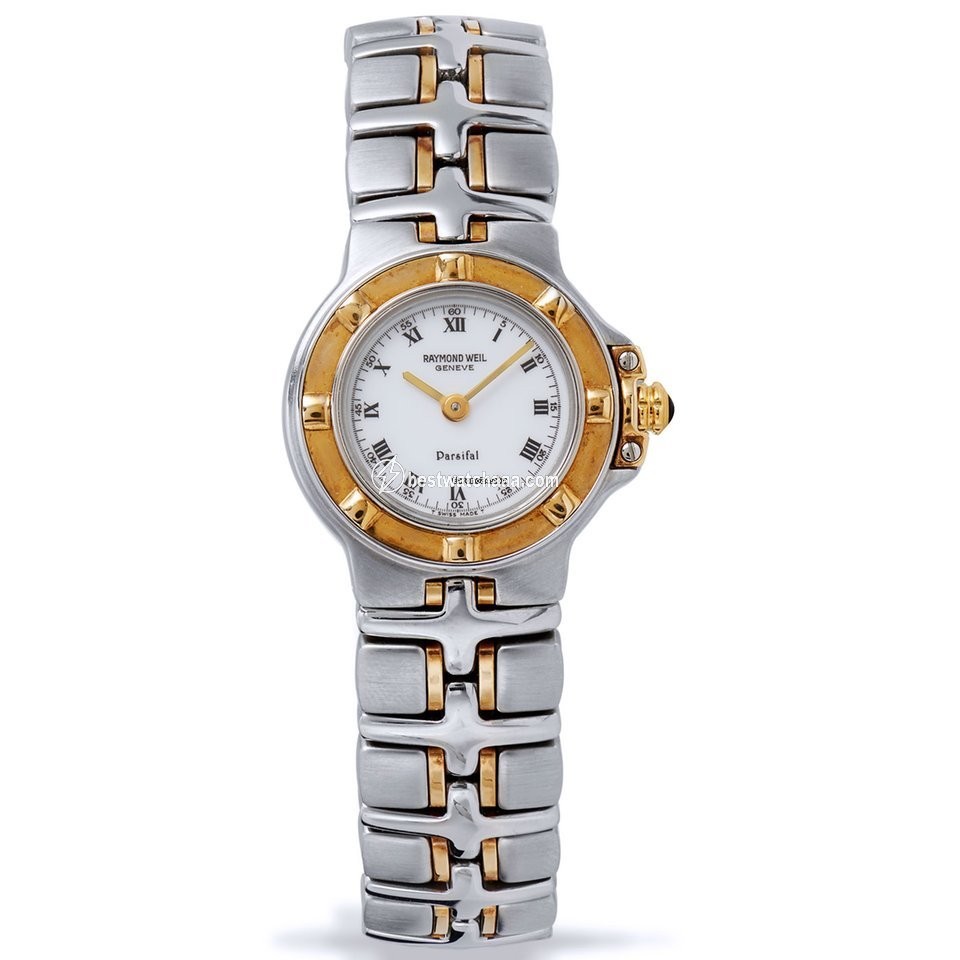 Raymond Weil Parsifal Womens watch Quartz Gold Steel 9690 1