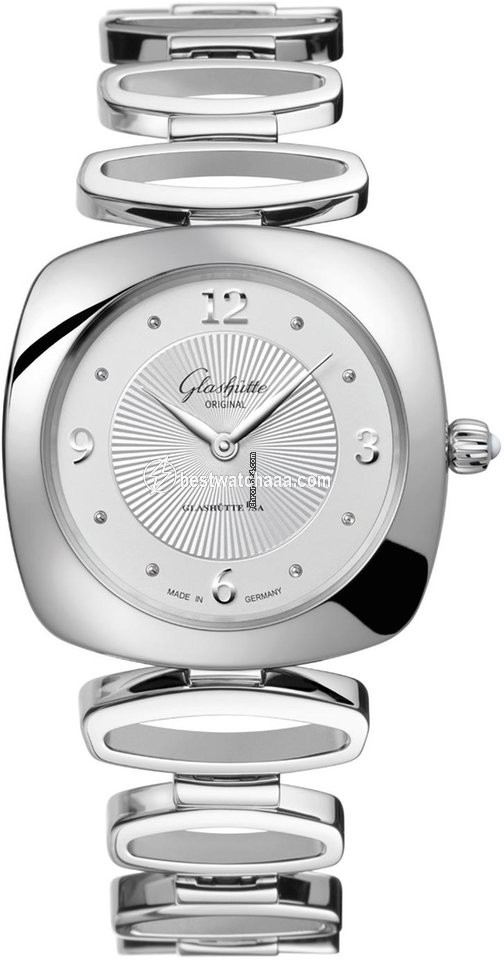 Glash��tte Original Pavonina Womens watch Quartz Steel 1-03-02-10-02-14