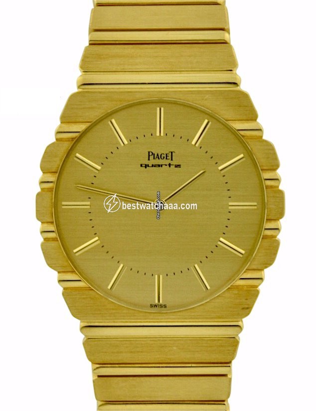 Piaget Polo Mens watch Unisex Quartz Yellow gold Piaget 7661 C 701