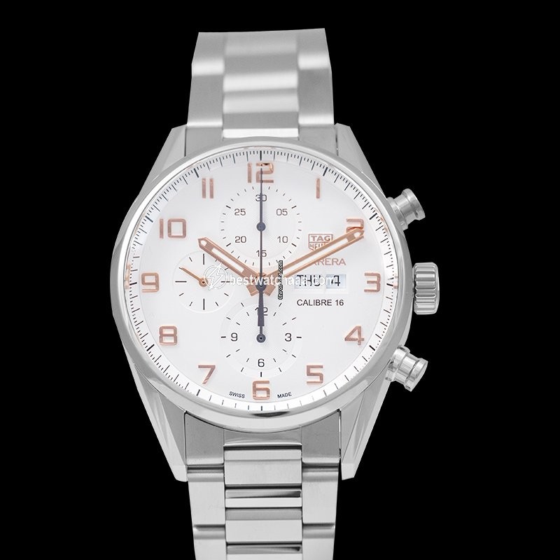 TAG Heuer Carrera Calibre 16 Mens watch Unisex Automatic Steel CV2A1AC.BA0738