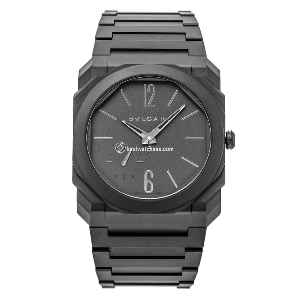 Bulgari Octo Mens watch Unisex Automatic Ceramic 103077 BGO40BCCXTAUTO