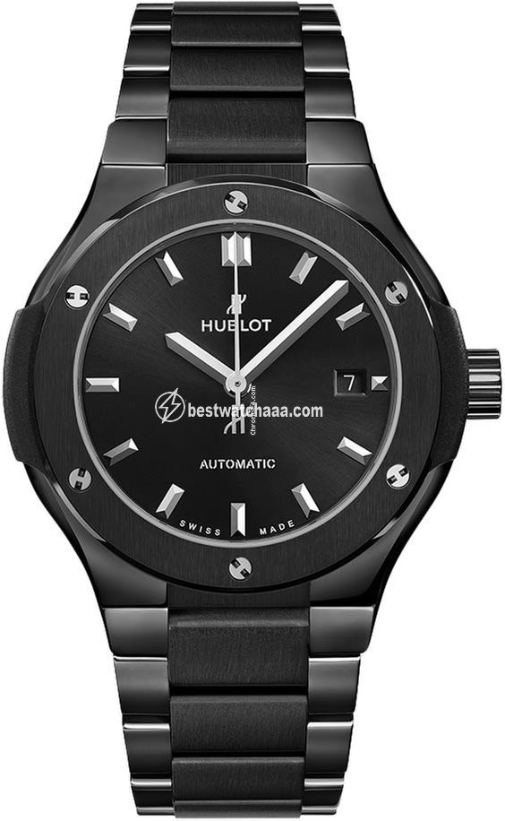 Hublot Classic Fusion 45, 42, 38, 33 mm Womens watch Automatic Ceramic 585.CM.1470.CM Black Magic