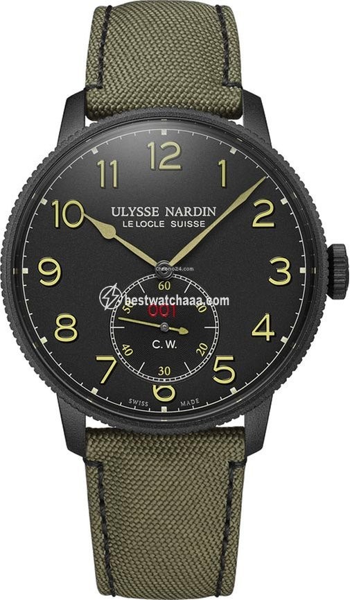 Ulysse Nardin Marine Torpilleur Mens watch Unisex Automatic 1183-320LE Black