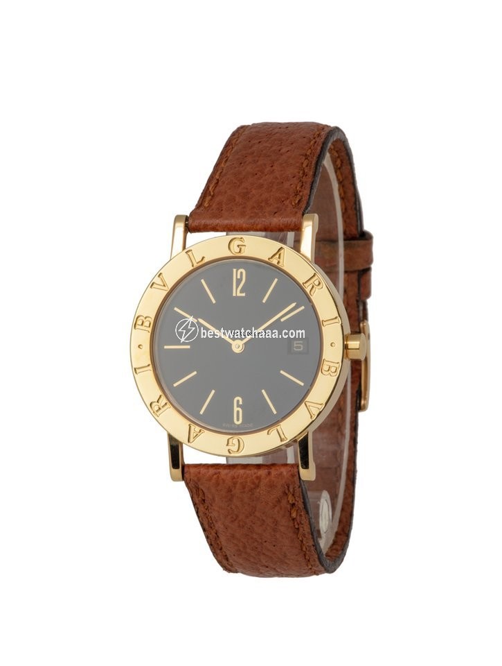 Bulgari Bulgari Mens watch Unisex Quartz Yellow gold BB 33 GL