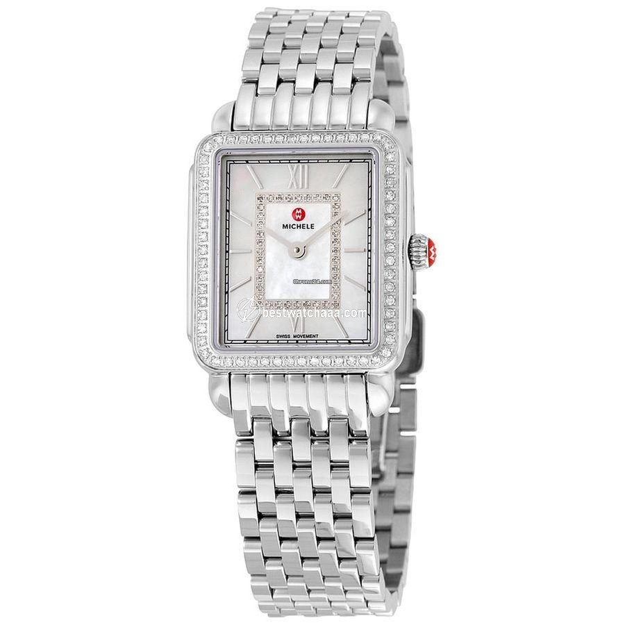 Michele Deco Womens watch Quartz Steel MW06I01A1963
