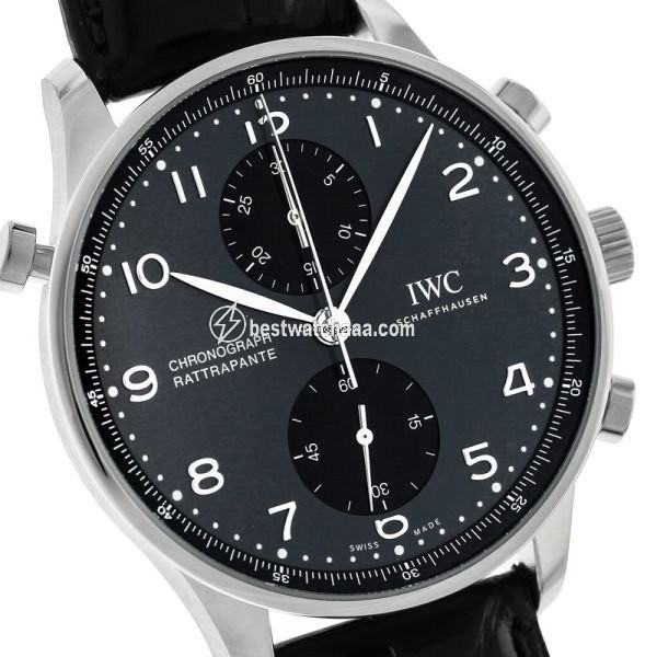IWC Portuguese Chronograph Mens watch Unisex Manual winding Steel IW371216