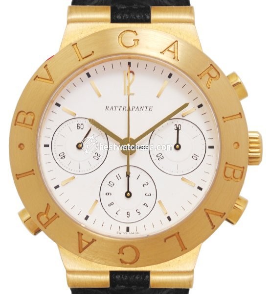 Bulgari Diagono Mens watch Unisex Automatic Yellow gold CH 40 GL
