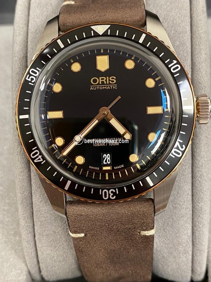 Oris Divers Sixty Five Mens watch Unisex Automatic Steel 01 733 7707 4354-07 5 20 55