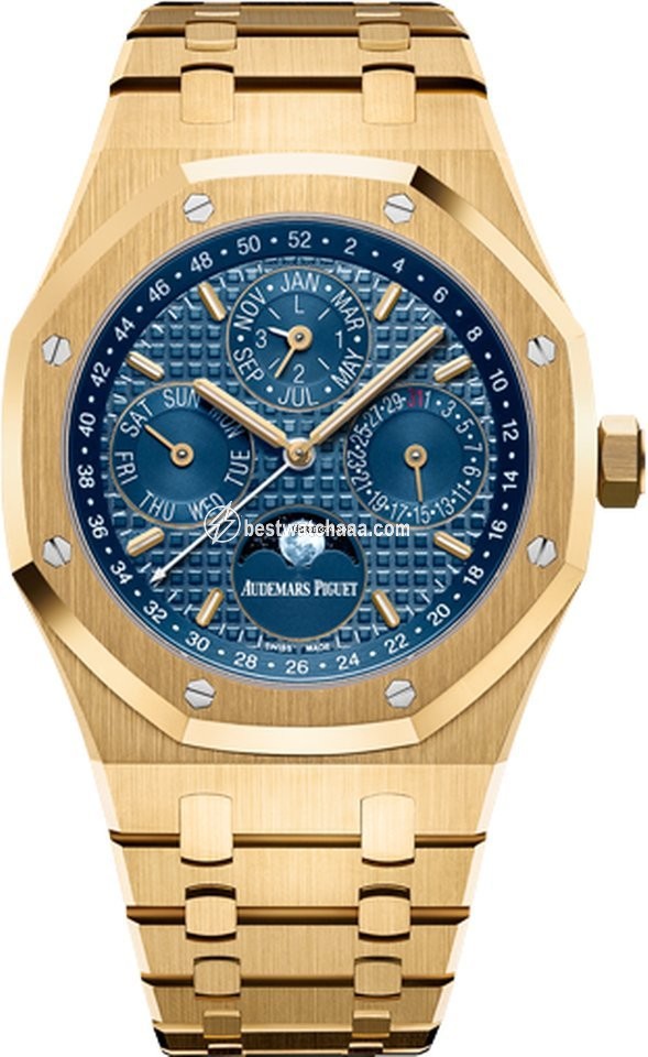Audemars Piguet Royal Oak Perpetual Calendar Mens watch Unisex Automatic Yellow gold 26574BA.OO.1220BA.01