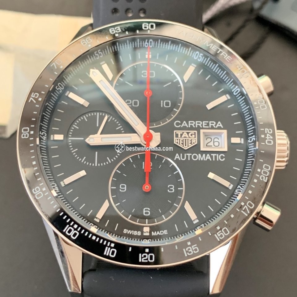 TAG Heuer Carrera Calibre 16 Mens watch Unisex Automatic Steel CV201AK.FT6040