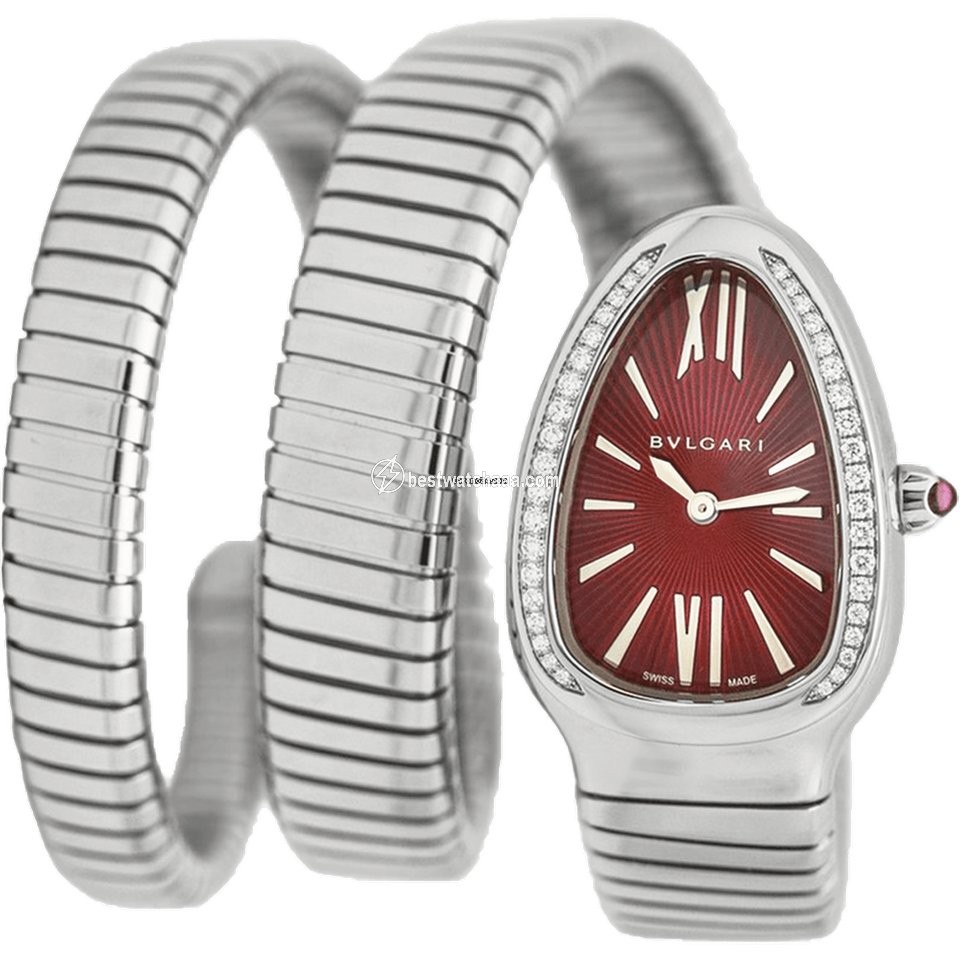Bulgari Serpenti Womens watch Quartz Steel 102682 SP35C9SDS.2T