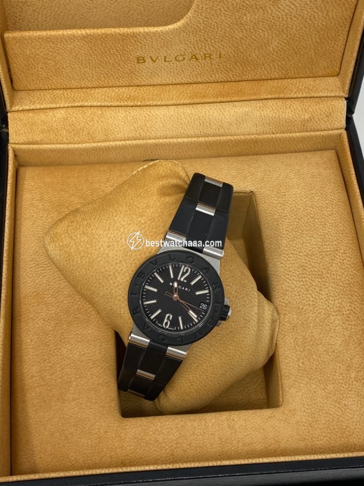 Bulgari Diagono Womens watch Quartz Aluminum DG29SV