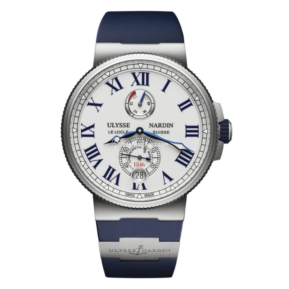 Ulysse Nardin Marine Chronometer Manufacture Mens watch Unisex Automatic Steel 11831223 40