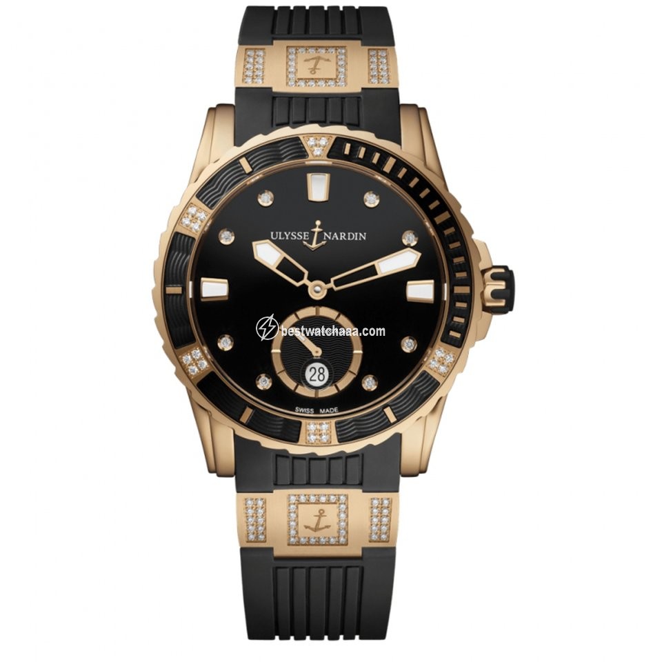 Ulysse Nardin Lady Diver Womens watch Automatic Rose gold 32021903C 12.12