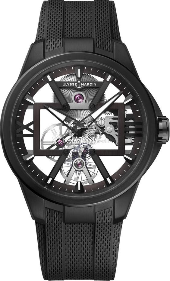 Ulysse Nardin El Toro  Black Toro Mens watch Unisex Manual winding Titanium 3713-260-3 BLACK