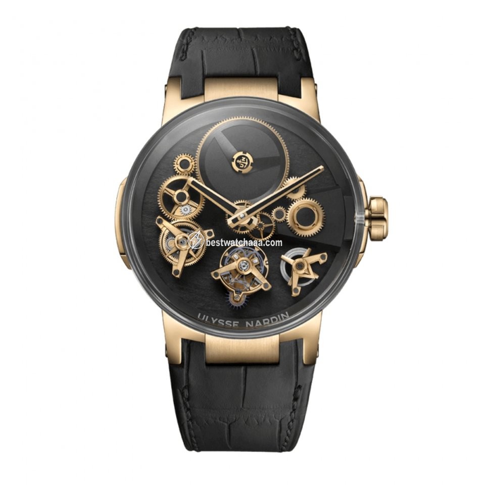 Ulysse Nardin Executive Mens watch Unisex Manual winding Rose gold 1766176