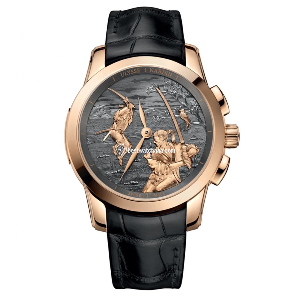 Ulysse Nardin Classic Mens watch Unisex Automatic Rose gold 6102130 SAMOURAI