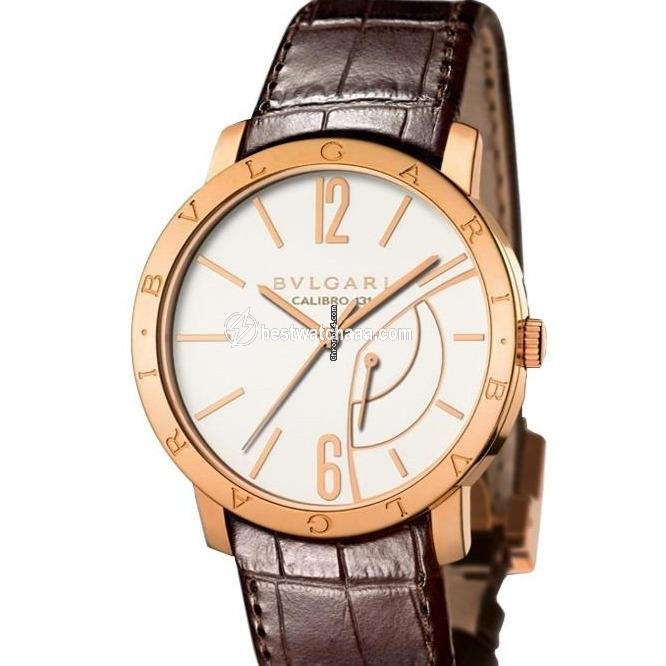 Bulgari Mens watch Unisex Manual winding Rose gold 101871