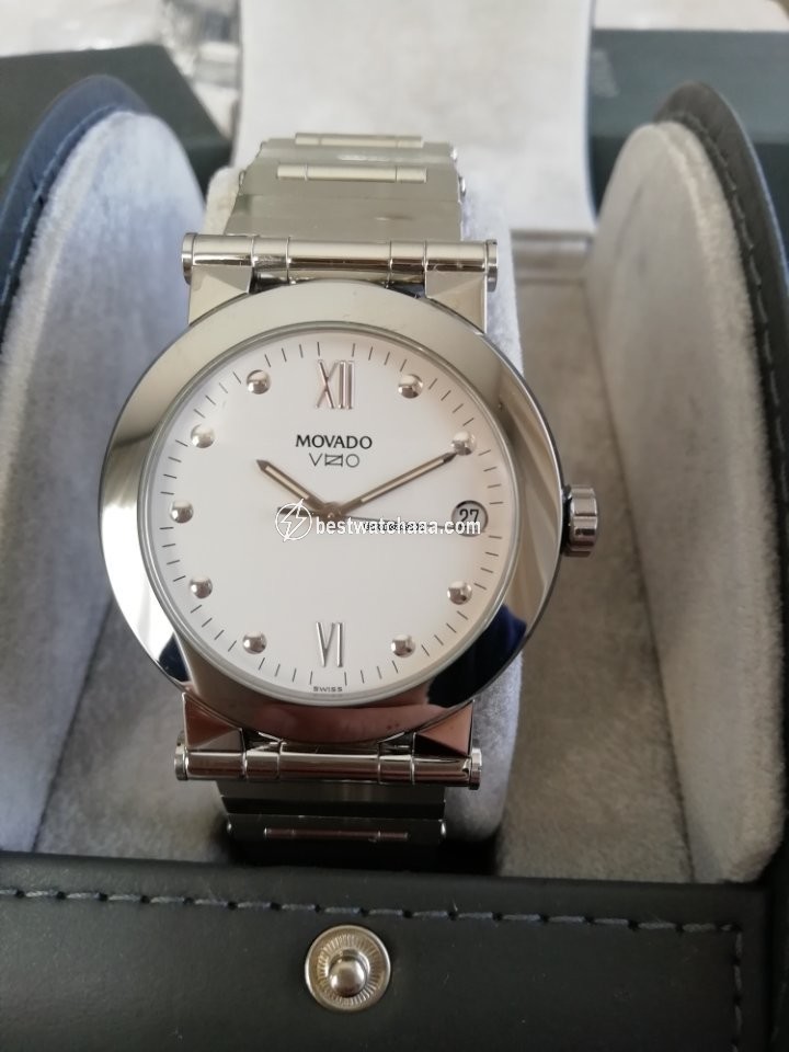 Movado Vizio Mens watch Unisex Quartz Steel 83 C2 878.7