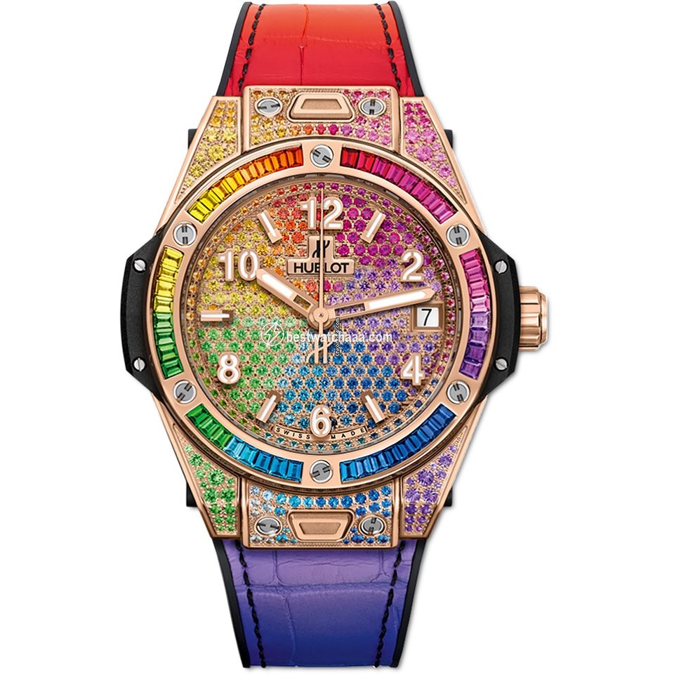 Hublot Big Bang Mens watch Unisex Automatic Rose gold 465.OX.9910.LR.0999