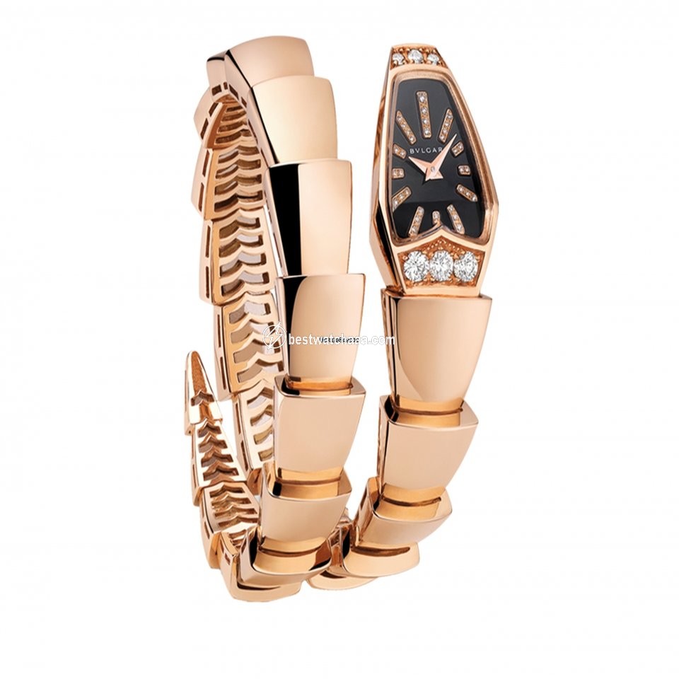 Bulgari Serpenti Womens watch Quartz Rose gold 101788
