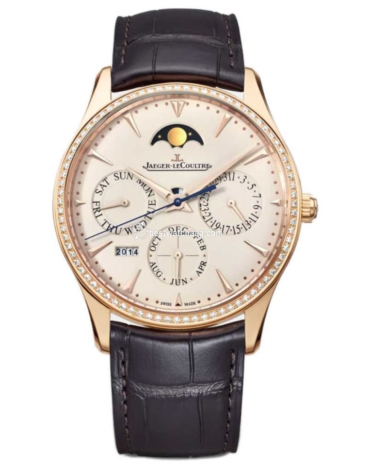 Jaeger-LeCoultre Master Ultra Thin Perpetual Mens watch Unisex Automatic Rose gold 1302501