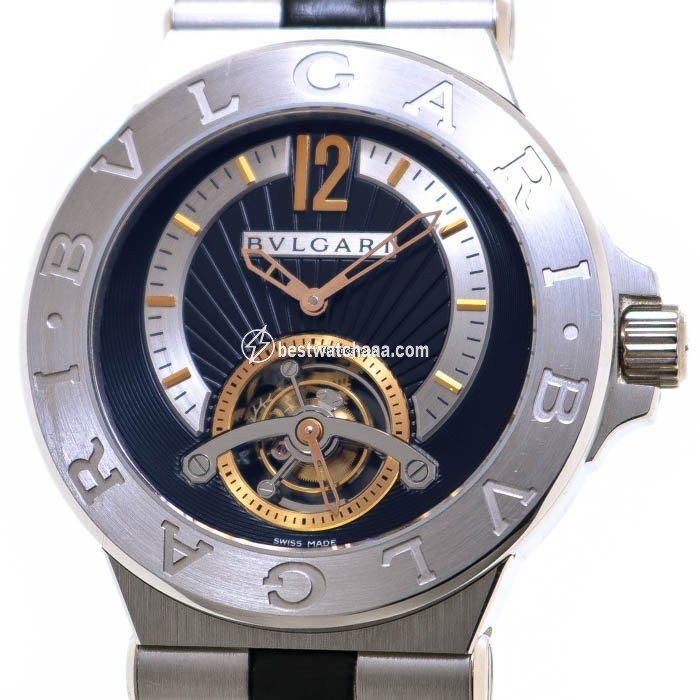Bulgari Diagono Mens watch Unisex Automatic Platinum DG42PTB