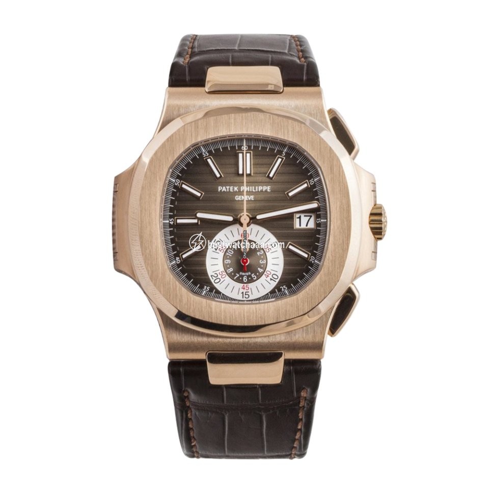 Patek Philippe Nautilus Mens watch Unisex Automatic Rose gold 5980 R-001